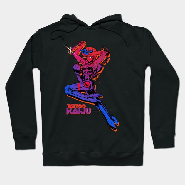 Bubblegum Crisis Hoodie by Tattoo KAIJU